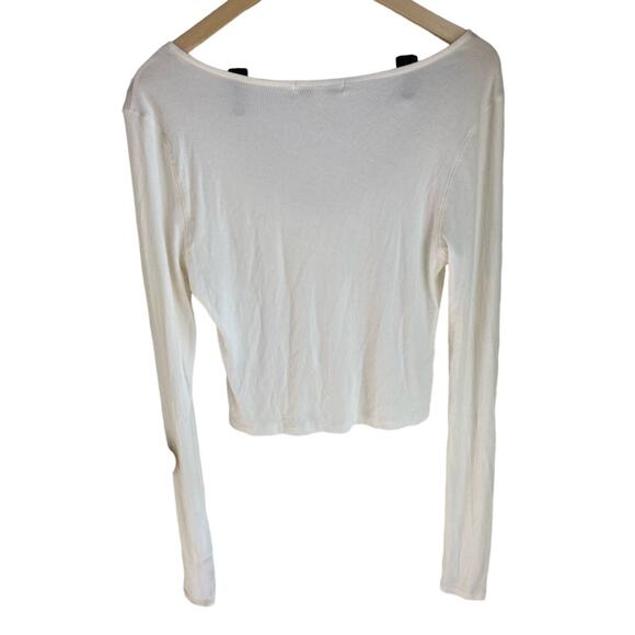 Spiritual Gangster Tara Snap Rib Thermal Crop - Picture 4 of 4